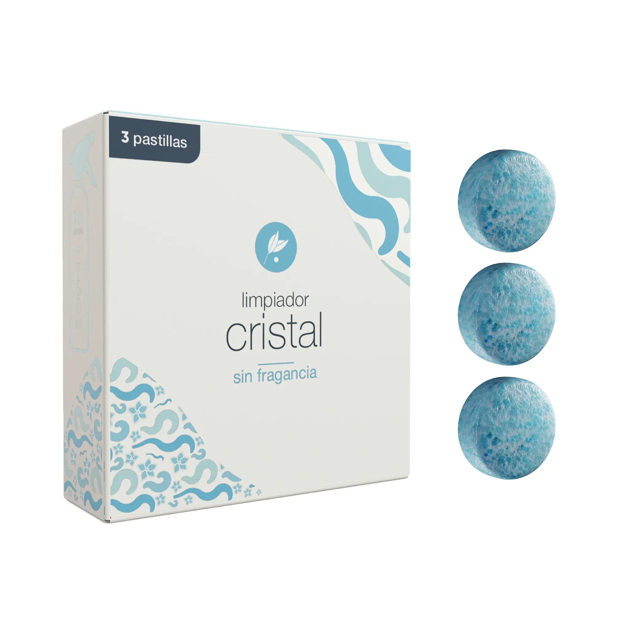 Limpiador de cristales ecológico 3 pastillas