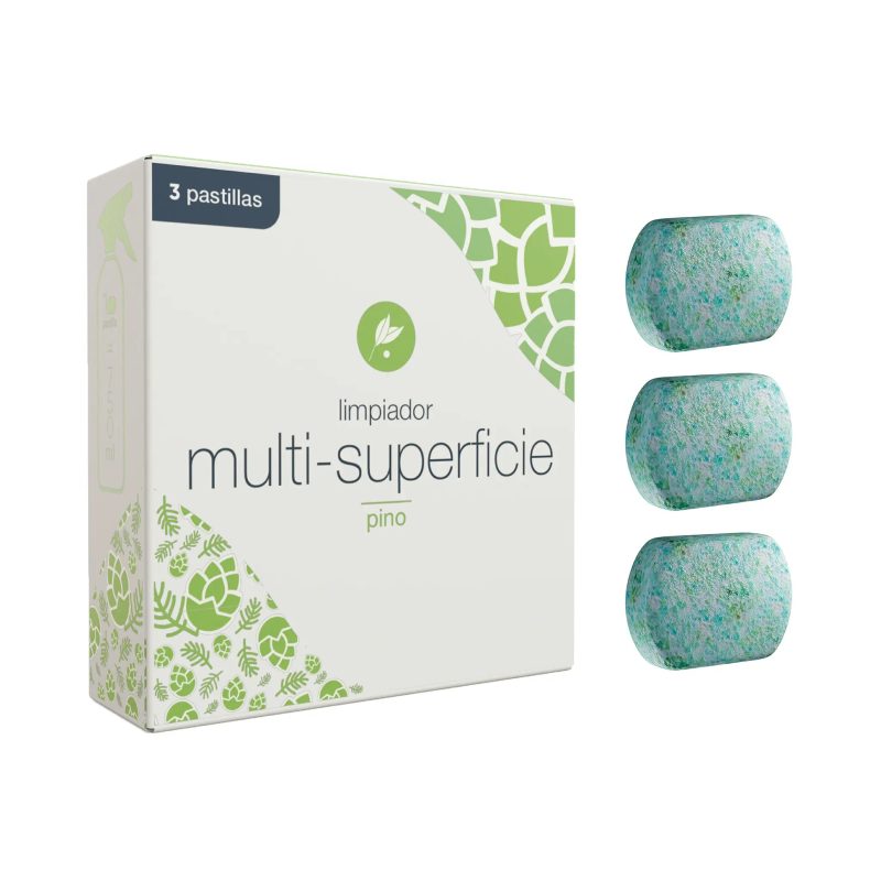 Limpiador multisuperficies ecológico 3 pastillas